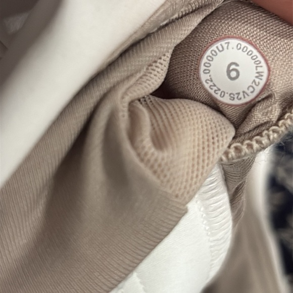 Lululemon Ebb to Train White Racerback Bra 6 -flawed - Picture 11 of 11